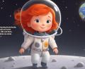Bild: Georg Neumann/exb
Mit dem Kinderbuch "Mathilda auf dem Mond" fing alles an. Als Georg Neumann dieses mit KI erstellte Buch auf LinkedIn hochlud, meldete sich bei ihm seine spätere Geschäftspartnerin, mit der er ein KI-Start-up gründete.