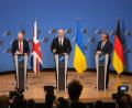 Bild: Virginia Mayo/AP/dpa
Von den Nato-Verteidigungsministern erhielt die Ukraine einige Hilfszusagen.