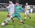Bild: Hubert Ziegler
Konstantin Plankl (rechts) und die DJK Gebenbach müssen nach dem Sieg gegen Neumarkt auch gegen Eintracht Bamberg vollen Einsatz zeigen.