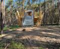 Bild: ihl
Der neue Waldkindergarten auf dem Schwandorfer Weinberg ist ein Hingucker.