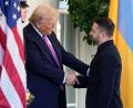 Bild: Alex Brandon/AP/dpa
Trump appelliert an Russland und die Ukraine.