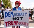 Bild: Jose Luis Magana/FR159526 AP/AP/dpa
Seit Trumps zweiten Amtsantritt hat es in den USA deutlich mehr Demonstrationen als in seiner ersten Amtszeit gegeben.