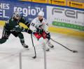 Bild: Alexander Keppler
Ein Abend zum Vergessen für Kapitän Tomas Rubes (rechts) und die Blue Devils Weiden: Die Weidener verloren das Duell mit dem Aufsteiger Bietigheim Steelers am Freitagabend deutlich mit 1:6.