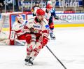 Bild: Elke Englmaier
Einfach mal Verteidiger spielen? Kein Problem für David Elsner vom EV Landshut. Seine Mannschaft gehört nach dem Overtime-Sieg gegen die Düsseldorfer EG am Sonntag weiter zu den absoluten Topteams der Liga.