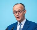 Bild: Christophe Gateau/dpa
CDU-Chef Merz will seine Partei bei allen fünf Landtagswahlen im nächsten Jahr zur stärksten Partei machen.