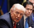 Bild: Evan Vucci/AP/dpa
Trump wurde auf seine frühere Äußerung angesprochen, dass die Ukraine von Russland besetzte Gebiete zurückgewinnen könnte.
