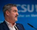 Bild: Peter Kneffel/dpa
CSU-Chef Markus Söder wählt klare Worte in Richtung AfD.