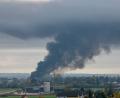Bild: Stefan Puchner/dpa
In Sontheim an der Brenz ist in einem Recyclingbetrieb Feuer ausgebrochen.