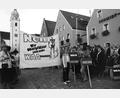 Bild: Wolfgang Nowak/exb
Anti-WAA-Demo auf dem Schwandorfer Marktplatz.