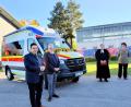 Bild: Johanniter
Die Johanniter in Schwandorf haben ihren neuen Rettungswagen offiziell in Dienst gestellt