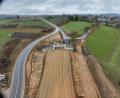 Bild: Bauamt Amberg-Sulzbach
Ein weiterer Meilenstein an der Staatsstraße 2177 in Waldershof wird erreicht.