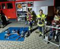 Bild: Bernhard Piegsa
Kommandant Andreas Kneidl und Lee-Ann Seitz stellten dem Stadtrat die Schneide- und Spreizausrüstung der Pressather Feuerwehr sowie ein Musterstück des zur Anschaffung beantragten mobilen Gerätes vor.