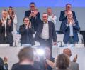 Bild: Armin Weigel/dpa
Hubert Aiwanger ist bei der Landesversammlung der Freien Wähler als Vorsitzender im Amt bestätigt worden.