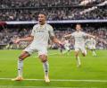 Bild: Bernat Armangue/AP/dpa
Kylian Mbappé brachte Real Madrid gegen Barcelona in Führung.