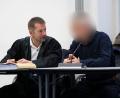 Bild: Pia Bayer/dpa
Im Prozess um mehrere Giftanschläge hat der Angeklagte (rechts) ein Geständnis abgelegt. (Archivbild)