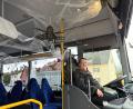 Bild: Petra Hartl
Zu Halloween hat Busfahrerin Janine Singer auch in diesem Jahr ihren Bus dekoriert: in ihm bringt sie Schulkinder nach Schnaittenbach und Nabburg.