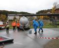 Bild: Kfv-Nürnberger Land/Sven Munker
In Neuhaus a. d. Pegnitz fand eine Gefahrgutübung statt.