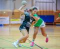 Archivbild: Günter Uschold
Die Oberliga-Handballerinnen des HV Oberviechtach um Carina Hauser unterlagen bei Haspo Bayreuth.