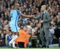 Bild: Martin Rickett/Press Association/dpa
Vincent Kompany (l) und Pep Guardiola verbindet eine besondere Beziehung. (Archivbild)