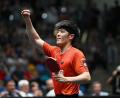 Bild: Arne Dedert/dpa
Tischtennis-Profi Dang Qiu.