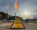 Bild: Stephan Huber
Kontrolliert werden derzeit die Restbestände an Gas im stillgelegten Gasspeicher bei Eschenfelden abgefackelt.