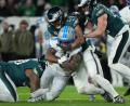 Bild: Matt Slocum/AP/dpa
Die Philadelphia Eagles hatten die Detroit Lions fest im Griff.