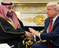 Bild: Evan Vucci/AP/dpa
Kronprinz von Saudi-Arabien bei Trump