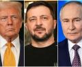 Bild: Morissard/Bednyakov/AP/dpa
Trump, Selenskyj und Putin: Gelingt eine Einigung im Ukraine-Krieg? (Archivbild)