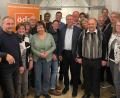 Bild: Uliana Kiseleva
Ein Großteil der 30 Kandidatinnen und Kandidaten der ÖDP Amberg für die Stadtratswahl 2026 in Amberg. Vierter von rechts (vordere Reihe) ist OB-Kandidat Franz Badura.