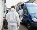 Bild: Brandon Lee Posse/dpa
Die Spurensicherung der Polizei ist im Einsatz.