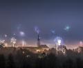 Bild: Klaus Stingl
Das Silvesterfeuerwerk über Pressath