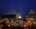 Bild: kro
Ein tolles Panorama kennzeichnete den Waldsassener Weihnachtsmarkt.