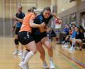 Bild: Dieter Jäschke
HSG Weiden - HG Amberg 34:28: Jennifer Hermann (rechts/Weiden) in Aktion.