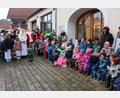 Bild: ds
Die Kleinsten des Kinderhauses Etzelwang begrüßten mit ihrem Gesang das Christkind und den Nikolaus.