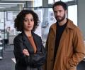 Bild: Hardy Spitz/ARD Degeto Film/UFA Fiction/dpa
Hauptkommissarin Nadirah (Sabrina Amali) bittet den jungen Rabbiner Samuel (Garry Fischmann) um Unterstützung in einem komplexen und undurchsichtigen Fall.