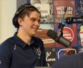 Bild: Gabi Schönberger
Constantin Vogt von den Blue Devils Weiden war in der neuen Folge des Podcasts "Powerplay" zu Gast.