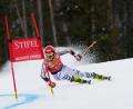 Bild: John Locher/AP/dpa
Der deutsche Skirennfahrer Fabian Gratz beim Riesenslalom von Beaver Creek.