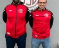 Bild: TSV Tännesberg
Einer mit Erfahrung: Ibrahim Devrilen (links) übernimmt die Bezirksliga-Truppe des TSV Tännesberg. Für Thomas Hauer (rechts) war er die erste Wahl.