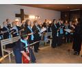 Bild: uz
"Chorisma" beim Weihnachtskonzert in der Kreuz-Christi-Kirche.