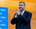 Bild: Sven Hoppe/dpa
Große Freude sieht anders aus: CSU-Chef Söder bleibt im Amt, aber seine Parteibasis hat ihm einen schmerzhaften Parteitag bereitet.