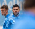 Bild: Peter Kneffel/dpa
Kevin Volland fehlt den „Löwen“ im letzten Heimspiel. (Archivbild)