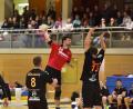 Bild: ham
Szenen aus der Handball-Bezirksoberliga vom Duell zwischen dem HV Oberviechtach und der HG Amberg. Die Gäste setzten sich klar mit 35:29 durch.