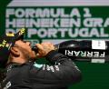 Bild: Gabriel Bouys/Pool AFP/dpa
Formel 1 zurück in Portugal: Die ersten beiden Rennen in Portimao gewann Lewis Hamilton. (Archivbild)