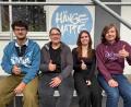 Bild: Petra Hartl
Sie bilden den neuen Jugendbeirat (von links): Vincent Baier, Jugendbeauftragte Jessica Graf, Charlotte Weiß und Felix Stadlbauer-Valentin (nicht am Bild: Nico Haubelt und Timo Stadlbauer).