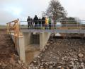 Bild: kro
Dies ist die neugebaute Wehranlage, die den Gründlbach-Zufluss reguliert.