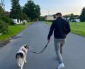 Bild: Julien Schneider/privat
Julien Schneider mit seinem Hund Koda.