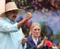 Bild: Jesus Vargas/dpa
Erhöhter US-Druck auf die Familie von Maduro und Ehefrau Cilia Flores. (Archivbild)