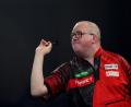 Bild: Bradley Collyer/PA Wire/dpa
Wurde emotional nach seinem Einzug in die dritte Runde: Stephen Bunting.