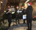 Bild: wro
2012 bat man den Musikverein Wiesau und Umgebung mitzumachen. Seitdem ist die Blaskapelle ein fester Bestandteil des vorweihnachtlichen Konzertes in Schönhaid.
