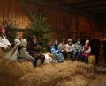 Bild: mrr
Schulkinder führten das Krippenspiel von der Geburt Jesu auf.